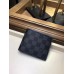 Louis Vuitton Multiple Wallet In Damier Graphite Canvas N64434 Louis Vuitton Multiple Wallet In Damier Graphite Canvas N64434