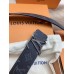 Louis Vuitton LV Initiales 40MM Reversible Belt In Monogram Eclipse Canvas M9043S