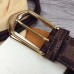 Louis Vuitton Riveted 35MM Belt In Damier Ebene Canvas M6835S