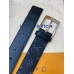 Louis Vuitton Downtown 40mm Belt In Monogram Eclipse Canvas M0375V Louis Vuitton Downtown 40mm Belt In Monogram Eclipse Canvas M0375V