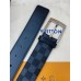 Louis Vuitton Downtown 40mm Belt In Damier Graphite Canvas M0374V Louis Vuitton Downtown 40mm Belt In Damier Graphite Canvas M0374V