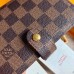 Louis Vuitton Small Ring Agenda Cover In Damier Ebene Canvas R20700 Louis Vuitton Small Ring Agenda Cover In Damier Ebene Canvas R20700