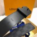 Louis Vuitton LV Initiales 40MM Belt In Damier Graphite Canvas M9808S Louis Vuitton LV Initiales 40MM Belt In Damier Graphite Canvas M9808S