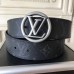 Louis Vuitton LV Crcle 35mm Belt In Monogram Eclipse Canvas M9931Q