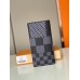 Louis Vuitton Brazza Wallet In Damier Graphite 3D Canvas N60436