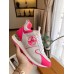 Louis Vuitton Women's Run Away Sneakers In Rose Suede Louis Vuitton Women's Run Away Sneakers In Rose Suede