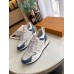 Louis Vuitton Women's Run Away Sneakers In Monogram Denim Louis Vuitton Women's Run Away Sneakers In Monogram Denim