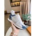 Louis Vuitton Women's Run Away Sneakers In Monogram Denim Louis Vuitton Women's Run Away Sneakers In Monogram Denim