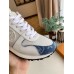 Louis Vuitton Women's Run Away Sneakers In Monogram Denim Louis Vuitton Women's Run Away Sneakers In Monogram Denim