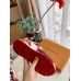 Louis Vuitton Women's Run Away Sneakers In Red Louis Vuitton Women's Run Away Sneakers In Red