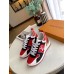 Louis Vuitton Women's Run Away Sneakers In Red Louis Vuitton Women's Run Away Sneakers In Red
