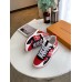 Louis Vuitton Women's Run Away Sneakers In Red Louis Vuitton Women's Run Away Sneakers In Red