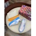 Louis Vuitton White Time Out Sneakers with Blue Outsole Louis Vuitton White Time Out Sneakers with Blue Outsole