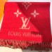 Louis Vuitton Red Reykjavik Scarf M70813
