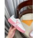 Louis Vuitton White Time Out Sneakers with Pink Outsole Louis Vuitton White Time Out Sneakers with Pink Outsole