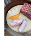 Louis Vuitton White Time Out Sneakers with Pink Outsole Louis Vuitton White Time Out Sneakers with Pink Outsole
