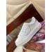 Louis Vuitton White Time Out Sneakers with Silver Signature Louis Vuitton White Time Out Sneakers with Silver Signature