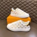 Louis Vuitton Time Out Sneakers with Gold Monogram Flowers
