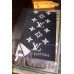 Louis Vuitton Black Reykjavik Scarf M71040