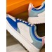 Louis Vuitton Time Out Sneakers In Blue Monogram Lambskin Louis Vuitton Time Out Sneakers In Blue Monogram Lambskin