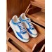 Louis Vuitton Time Out Sneakers In Blue Monogram Lambskin Louis Vuitton Time Out Sneakers In Blue Monogram Lambskin
