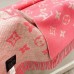 Louis Vuitton Pink Daily LV Scarf M76699 Louis Vuitton Pink Daily LV Scarf M76699