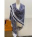 Louis Vuitton Blue Monogram Denim Shawl M71376