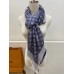 Louis Vuitton Blue Monogram Denim Shawl M71376