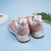 Louis Vuitton Women's Run Away Sneaker In Pink Suede Louis Vuitton Women's Run Away Sneaker In Pink Suede