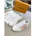 Louis Vuitton Time Out Sneakers with Red LV Circle Signature Louis Vuitton Time Out Sneakers with Red LV Circle Signature