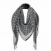 Louis Vuitton Black Monogram Denim Shawl M71378