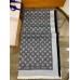 Louis Vuitton Black Monogram Denim Shawl M71378