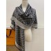 Louis Vuitton Black Monogram Denim Shawl M71378