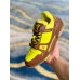 Louis Vuitton Men's LV Trainer Sneakers In Jaune Leather Louis Vuitton Men's LV Trainer Sneakers In Jaune Leather