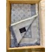 Louis Vuitton Light Blue Monogram Denim Shawl M71382
