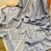 Louis Vuitton Light Blue Monogram Denim Shawl M71382