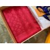Louis Vuitton Red Monogram Shawl M72237