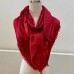 Louis Vuitton Red Monogram Shawl M72237