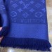 Louis Vuitton Blue Monogram Shawl M72412 Louis Vuitton Blue Monogram Shawl M72412