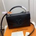 Louis Vuitton Grenelle Pochette In Black Epi Leather M55977 Louis Vuitton Grenelle Pochette In Black Epi Leather M55977