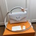 Louis Vuitton Grenelle Pochette In White Epi Leather M55978 Louis Vuitton Grenelle Pochette In White Epi Leather M55978