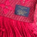 Louis Vuitton Red Logomania Scarf M72432