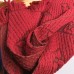 Louis Vuitton Red Logomania Scarf M72432