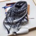 Louis Vuitton Blue Studdy Denim Monogram Shawl M73698 Louis Vuitton Blue Studdy Denim Monogram Shawl M73698
