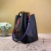 Louis Vuitton Black Epi Neonoe Bag With Braided Handle M53916