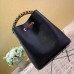 Louis Vuitton Black Epi Neonoe Bag With Braided Handle M53916