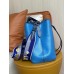 Louis Vuitton Blue Epi Neonoe BB Bag With Jacquard Strap M57691