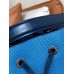 Louis Vuitton Blue Epi Neonoe BB Bag With Jacquard Strap M57691