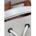 Louis Vuitton White Epi Neonoe BB Bag With Jacquard Strap M57693