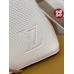 Louis Vuitton White Epi Neonoe BB Bag With Jacquard Strap M57693